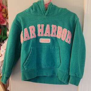 3T Bar Harbor Kids Green Hoodie